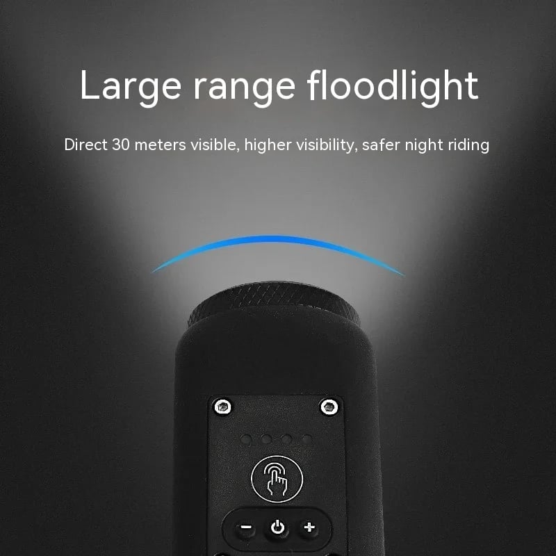 Elanovia 2-in-1 Bike Light + 110 dB Electric Horn